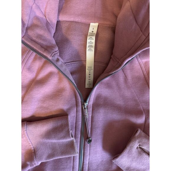 LULULEMON SCUBA HOODIE full zipper sweatshirt size 8 - Picture 3 of 5
